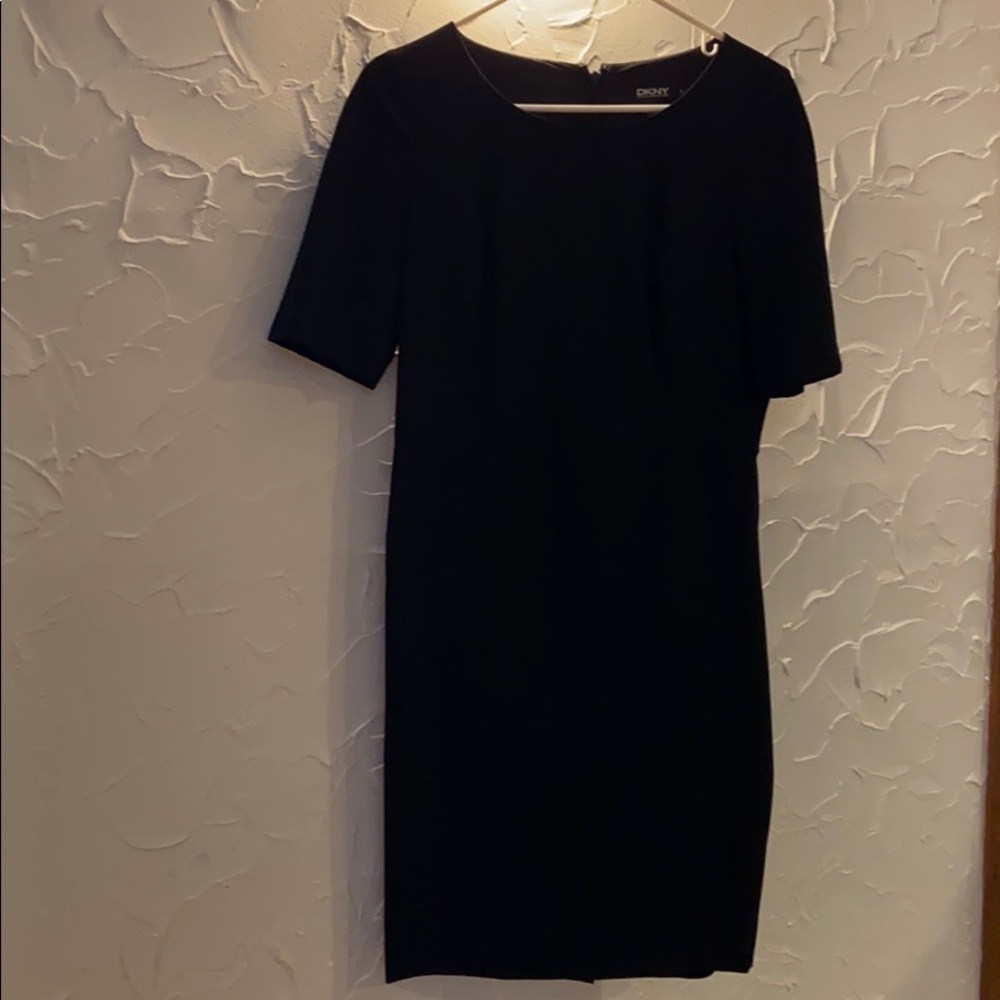 Black cocktail dress